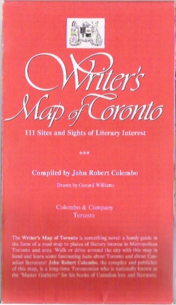 Writers Map of Toronto