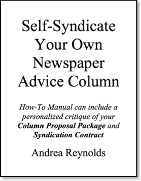 Self-syndicate advice column